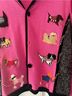 Berek Pink Black Cardigan Size XL - photo 6