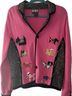 Berek Pink Black Cardigan Size XL - photo 8