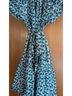 Mirth Print Blue Green Pink Casual Dress Size M - photo 5