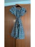 Mirth Print Blue Green Pink Casual Dress Size M - photo 4