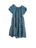 Mirth Print Blue Green Pink Casual Dress Size M - photo 1