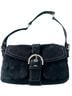 Coach Solid Black Shoulder Bag One size - photo 1