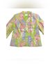 Bamboo Traders Floral Pink Green Blazer Size M - photo 5