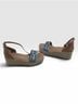 Sam & Libby 100% Other Tan Blue Sandals Size 9 1/2 - photo 7