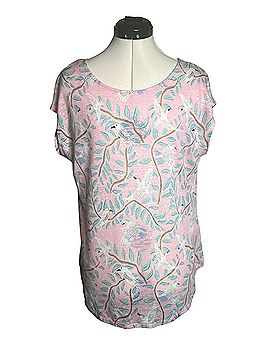 Cynthia Rowley Short Sleeve Blouse (view 1)