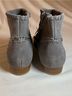 Jack Rogers 100% Suede Solid Gray Ankle Boots Size 7 1/2 - photo 8