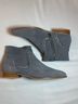 Jack Rogers 100% Suede Solid Gray Ankle Boots Size 7 1/2 - photo 7