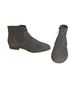 Jack Rogers 100% Suede Solid Gray Ankle Boots Size 7 1/2 - photo 1