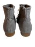 Jack Rogers 100% Suede Solid Gray Ankle Boots Size 7 1/2 - photo 2
