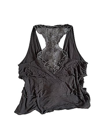 Eyelash Couture Sleeveless Top (view 2)