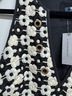 Maeve 100% Polyester 100% Viscose Floral Black White Cocktail Dress Size S (petite) - photo 7