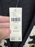 Maeve 100% Polyester 100% Viscose Floral Black White Cocktail Dress Size S (petite) - photo 3