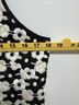 Maeve 100% Polyester 100% Viscose Floral Black White Cocktail Dress Size S (petite) - photo 10