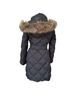 Uniqlo 100% Polyester Solid Black Coat Size XS - photo 2