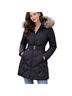 Uniqlo 100% Polyester Solid Black Coat Size XS - photo 1