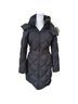 Uniqlo 100% Polyester Solid Black Coat Size XS - photo 4