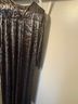 David Brooks Floral Black Silver Jumpsuit Size M - photo 7