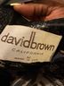 David Brooks Floral Black Silver Jumpsuit Size M - photo 4