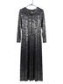 David Brooks Floral Black Silver Jumpsuit Size M - photo 1