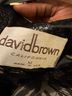 David Brooks Floral Black Silver Jumpsuit Size M - photo 3