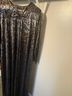 David Brooks Floral Black Silver Jumpsuit Size M - photo 5