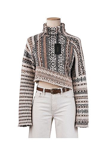Rag & Bone Hollis Fair Isle Pullover Sweater (view 1)