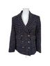 Veronica Beard Plaid Multi Color Blue Blazer Size 4 - photo 4