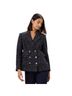 Veronica Beard Plaid Multi Color Blue Blazer Size 4 - photo 1