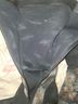 Midnight Velvet Stars Black Gold Silver Boots Size 9 - photo 4