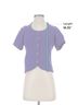 St. John Purple Cardigan Size 2 - photo 3