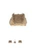 Cato Gold Leather Hobo One size - photo 1