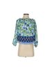 Lilly Pulitzer 100% Polyester Floral Multi Color Blouse Size XS - photo 1