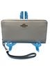 Coach 100% Leather Solid Ivory Leather Wallet One size - photo 1
