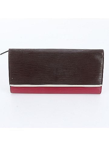 Louis Vuitton Louis Vuitton Epi Portefeuille Flore M60364 Leather Long Wallet, Round Zipper, Women's (view 1)