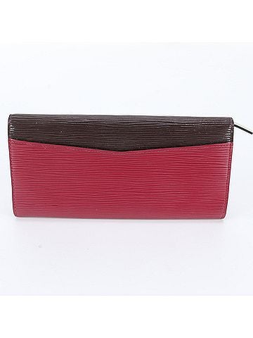 Louis Vuitton Louis Vuitton Epi Portefeuille Flore M60364 Leather Long Wallet, Round Zipper, Women's (view 2)