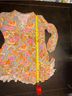 AaKaa 100% Rayon Floral Pink Orange Blue Casual Dress Size S - photo 8