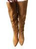 Steve Madden 100% Leather Brown Boots Size 6 - photo 2