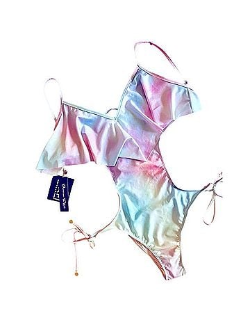 Wildfox Rainbow Monokini One Piece Swimsuit (view 1)