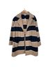 Madewell 100% Merino Stripes Tan Blue Jacket Size S - photo 1