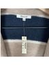 Madewell 100% Merino Stripes Tan Blue Jacket Size S - photo 3