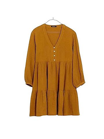 Madewell Lightspun Colette Casual Dress (view 1)