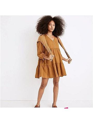 Madewell Lightspun Colette Casual Dress (view 2)
