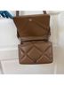 STAND STUDIO 100% Lambskin Brown Leather Crossbody Bag One size - photo 3