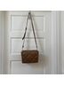 STAND STUDIO 100% Lambskin Brown Leather Crossbody Bag One size - photo 5