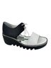 FLY London Black White Wedges Size EU 39 - photo 1