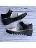 FLY London Black White Wedges Size EU 39 - photo 3