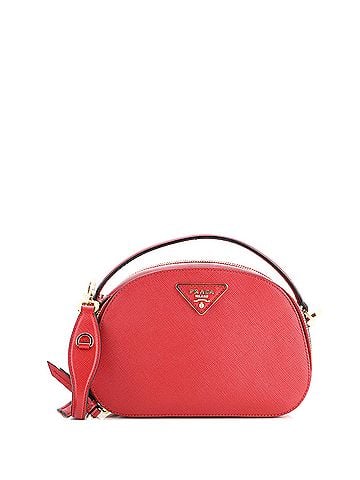Prada Odette Top Handle Bag Saffiano Leather Small (view 1)