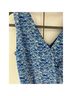J. McLaughlin Print Blue Jumpsuit Size 8 - photo 5