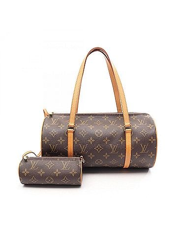 Louis Vuitton Louis Vuitton Papillon 30 Handbag, Coated Canvas and Leather, Monogram Pattern, Women's, Brown, M51385 (view 1)