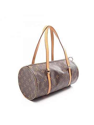 Louis Vuitton Louis Vuitton Papillon 30 Handbag, Coated Canvas and Leather, Monogram Pattern, Women's, Brown, M51385 (view 2)